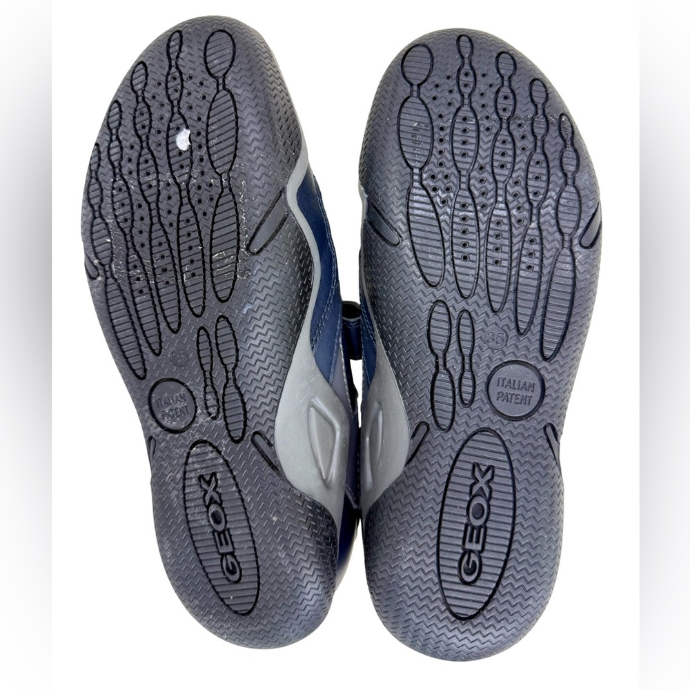NWT GEOX RESPIRA JINIOR WADER SNEAKERS IN NAVY BLUE - Picture 5 of 8